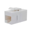 Accoppiatore RJ45 F/F UTP Cat6 Keystone Bianco