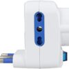 Adattatore con Spina 16A 2 Prese 16A e 1 Schuko