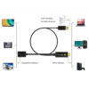 Adattatore Convertitore da HDMI™ a Displayport con USB 4K 60Hz