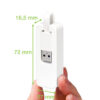 Adattatore Convertitore USB 3.0 Ethernet Gigabit RJ45 Lan