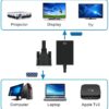 Adattatore Convertitore VGA a HDMI con Supporto Audio via USB