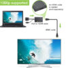 Adattatore Convertitore VGA a HDMI con Supporto Audio via USB