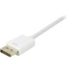 Adattatore DisplayPort 1.2 Maschio / DVI Femmina 15cm Bianco