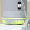 Altoparlante Wireless Speaker Portatile con Vivavoce e Luci LED Grigio
