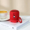 Altoparlante Wireless Speaker Portatile con Vivavoce e Luci LED Rosso
