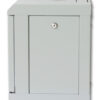 Armadio Rack 10'' a muro 6 unità con pannelli asportabili Grigio prof. 300 mm