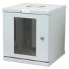 Armadio Rack 10'' a muro 6 unità Grigio