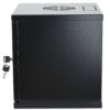 Armadio Rack 10'' a muro 6 unità Porta Cieca Nero