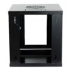 Armadio Rack 10'' a muro 6 unità Porta Cieca Nero