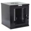 Armadio Rack 10'' a muro 6 unità Porta Grigliata Nero