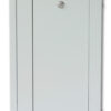 Armadio Rack 10'' a muro 9 unità con pannelli asportabili Grigio prof. 300 mm