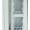 Armadio Rack 10'' a muro 9 unità con pannelli asportabili Grigio prof. 300 mm