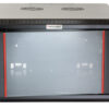 Armadio Rack 19'' a muro 6 unità sezione unica prof. 600mm Nero