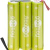 Batterie Ricaricabili NiMH 3xAAA HR3 800 mAh 3.6V a Saldare
