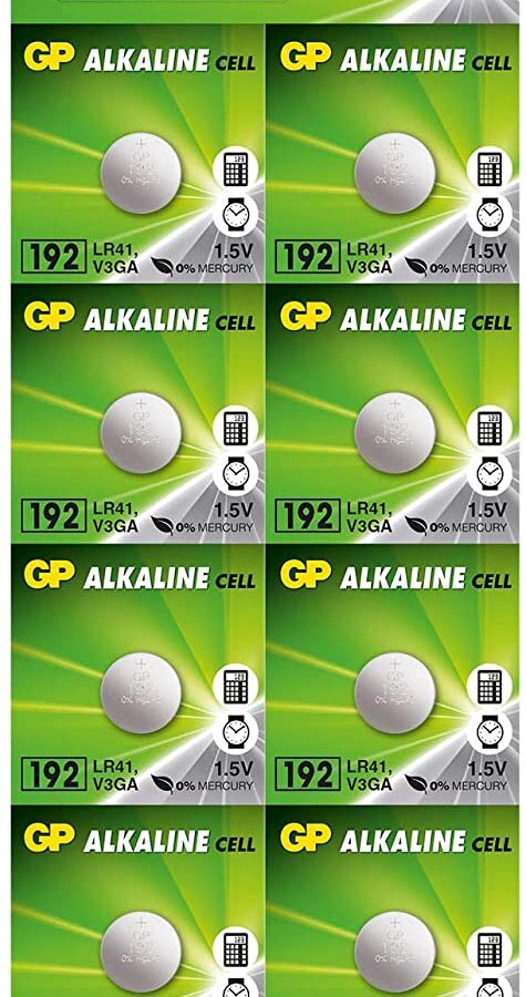 Blister 10 Batterie Alcaline Specialistiche LR41