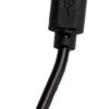 Caricabatterie Alimentatore Micro USB 5V 1A per Smartphone Tablet Nero