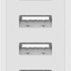 Caricatore da Muro USB a 4 vie 30W Bianco