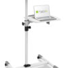 Carrello Supporto per Proiettore Beamer Notebook PC Ripiani Regolabili