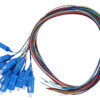 Cassetta di Giunzione Attrezzata con 12 Pigtail Fibra Monomodale OS2 SC/APC 9/125 2m