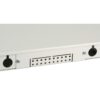Cassetto Ottico 19'' Assemblato con 12 Bussole e 24 Pigtails SC Duplex Monomodale OS2