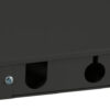 Cassetto Rack 19'' Fibra Ottica 12 porte LC Duplex/SC Simplex Nero