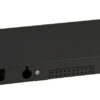 Cassetto Rack 19'' Fibra Ottica 12 porte LC Duplex/SC Simplex Nero