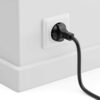 Cavo alimentazione C13 F a schuko 3 m nero