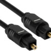 Cavo Audio Ottico Digitale Toslink (SPDIF) M/M 2m ø 5mm