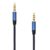Cavo Audio Stereo Jack 3.5 mm M/M 1,5m Azzurro