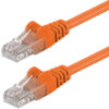 Cavo di rete Patch CCA Cat. 5e Arancione UTP 1 mt