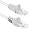 Cavo di rete Patch CCA Cat. 5e Bianco UTP 1 mt