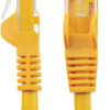 Cavo di rete Patch CCA Cat. 5e Giallo UTP 5 mt
