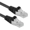 Cavo di rete Patch CCA Cat. 5e Nero UTP 50 mt