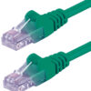 Cavo di rete Patch CCA Cat. 5e Verde UTP 1 mt