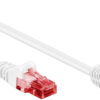 Cavo di rete Patch Connettore Angolato 90° CCA Cat.6 UTP 5m Bianco