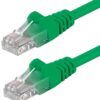 Cavo di rete Patch in CCA Cat.5E Verde U/UTP 10m