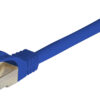 Cavo di rete Patch in CCA Schermato Cat. 6 Blu F/UTP 0,5 m Bulk