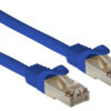 Cavo di rete Patch in CCA Schermato Cat. 6 Blu F/UTP 0,5 m Bulk