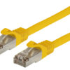 Cavo di rete Patch in CCA Schermato Cat. 6 Giallo F/UTP 0,5 m Bulk