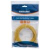 Cavo di rete Patch in Rame Cat. 5e Giallo UTP 5 m