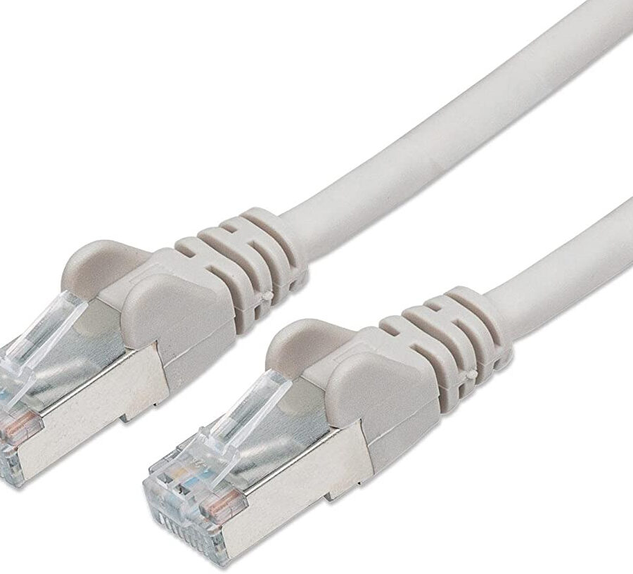 Cavo di rete Patch in rame Cat. 6 Grigio SFTP LSZH 5m
