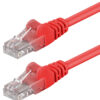 Cavo di rete Patch in Rame Cat. 6 Rosso UTP 5 m