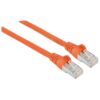 Cavo di rete Patch in rame Cat. 6A Arancione SFTP LSZH 3m