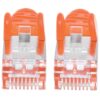 Cavo di rete Patch in rame Cat. 6A Arancione SFTP LSZH 3m