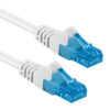 Cavo di rete Patch in Rame Cat. 6A Bianco U/UTP 1 m