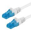 Cavo di rete Patch in Rame Cat. 6A Bianco U/UTP 1 m