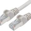 Cavo di rete Patch in rame Cat. 6A Grigio SFTP 0,15 m