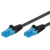 Cavo di rete Patch in Rame Cat. 6A Nero U/UTP 10 m