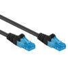 Cavo di rete Patch in Rame Cat. 6A Nero UTP 30m