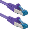 Cavo di Rete Patch in Rame Cat. 6A S/FTP LSZH 1 m Viola